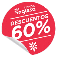 TiendaInglesa off tienda descuentos 60 Sticker
