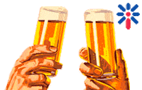 Beer Cheers Sticker by Tienda Inglesa