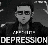 Attack On Titan Depression GIF