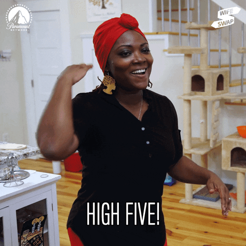 high five wife swap GIF by Paramount Network