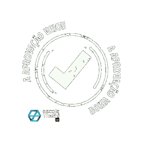 Vestibular Sticker by Escola Thathi