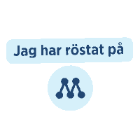 Rosta Riksdagen Sticker by Moderata Ungdomsförbundet