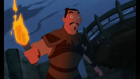 Cafearmuire giphygifmaker mulan huns shan yu GIF