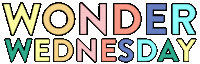 Wednesday Wonder Sticker