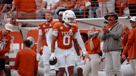 Texas Football Hook Em GIF by Texas Longhorns