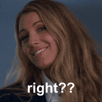I Understand You Know GIF by Blake Lively Fan