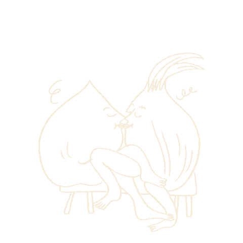 Vegan Tofu Sticker by Omami
