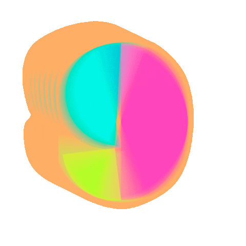 Pink Floating Sticker