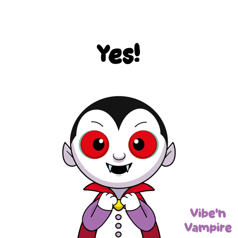 Vampire Yes GIF by VeeFriends