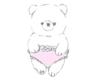 Bear シロクマ Sticker