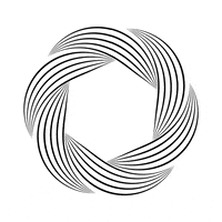 xponentialdesign black and white minimal simple geometry GIF