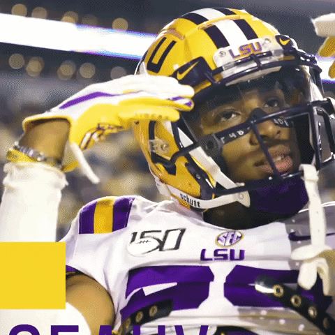 College Football GIF by LSU Tigers
