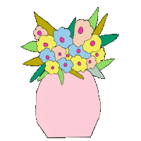 anettemoi art flowers decoration interior Sticker