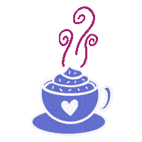 thehelloday hot food coffee winter Sticker