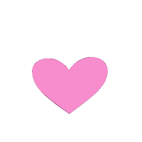 Love You Heart Sticker