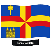 Flag Spain Sticker by Formación Ninja