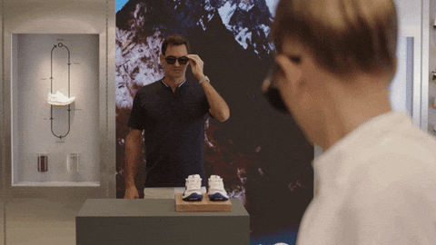 Roger And Zendaya Air Tennis GIF by On