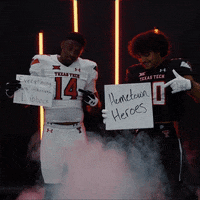 College Football Sport GIF by Texas Tech Football