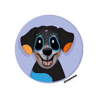 Dog Sticker by copomx
