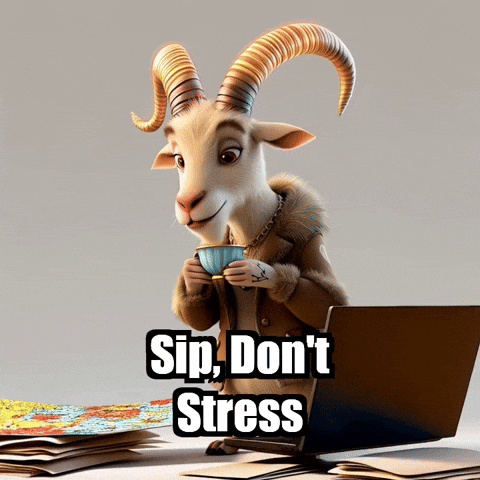 Sip Productivity GIF by Radiantelope