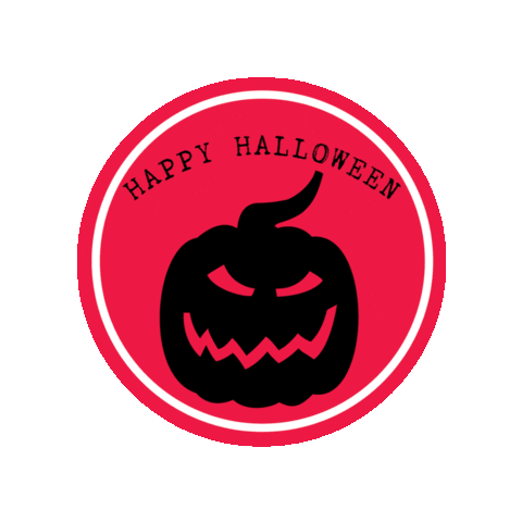Halloween Pumpkin Sticker by Base Wood Fired Pizza Ireland