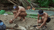 Friends Chopping GIF by Survivor CBS