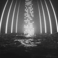 Glow Black And White GIF by Pi-Slices