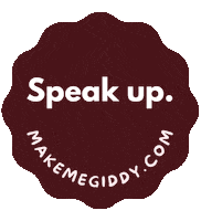 Speak Up Mental Health Sticker by MAKE ME GIDDY