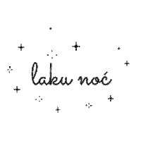 Good Night Stars Sticker