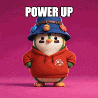 Level Up Penguin GIF by ZaddyFi