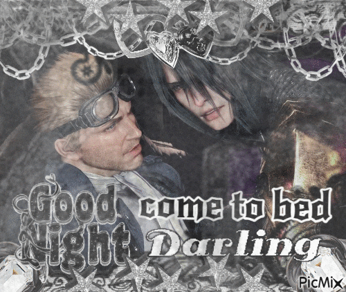 goofyoof giphyupload good night ff7 ffvii GIF