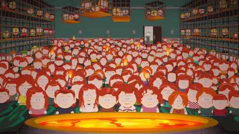 audience gingers GIF by South Park 