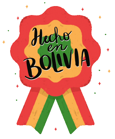 Bolivia Escarapela Sticker by The Big Brown Eyes