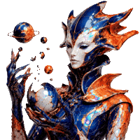 Sci-Fi Magic Sticker
