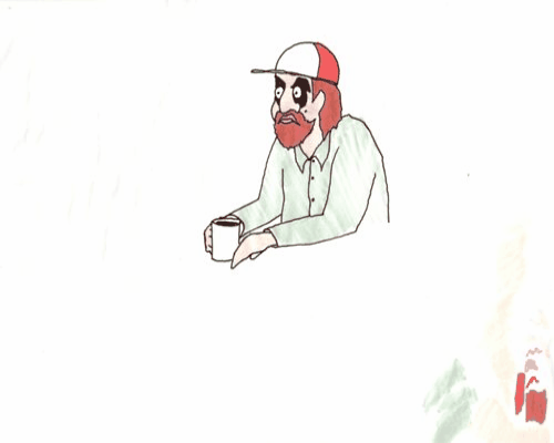 coffee drinking GIF