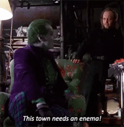 bradcurrie joker enema batman89 joker89 GIF