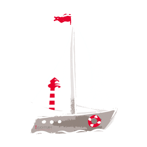 LeuchtturmRestaurant flensburg segelboot holnis flensburgerförde Sticker