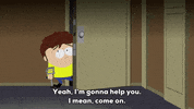 conversation talking GIF by South Park 