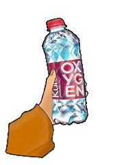 Spring Water Sticker by KURE OXYGEN HK