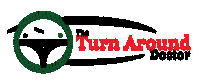 moving turn around Sticker by Dr. Donna Thomas Rodgers