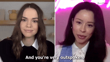 Maia Mitchell Dont Stop GIF by BuzzFeed