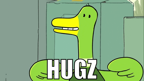 I Love You Hug GIF by Cartoon Hangover