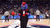 Stripping Washington Wizards GIF by G-Wiz