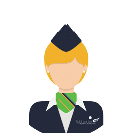 flightcenter_mty giphyupload aviacion sobrecargo flight center Sticker