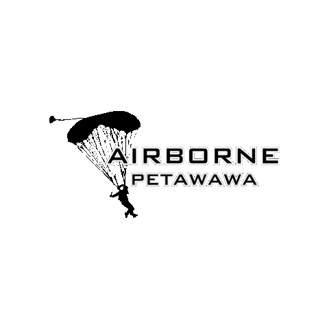 Skydiving Flying Sticker by Airborne Petawawa