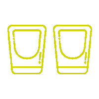 O Clock Drink Sticker by Mezcal Mitre