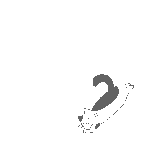 Cat ねこ Sticker