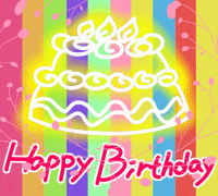 Happy 生日快樂 GIF