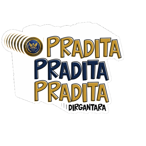 Happy Sticker by SMA Pradita Dirgantara