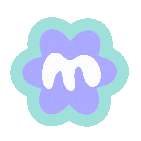 Rainbow Flower Sticker